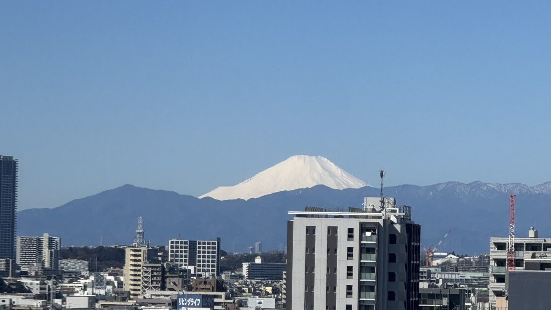 いいお天気の日🗻☀️
